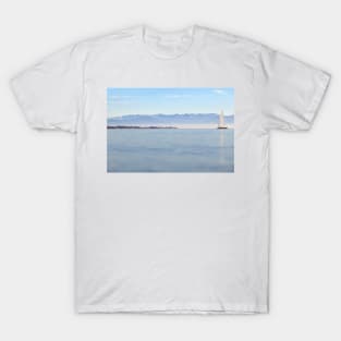 Sailing in November - Lake Constance, Germany T-Shirt